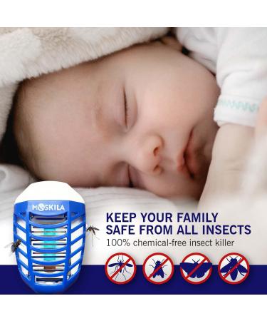 6 Packs Electric Fly Catcher - Indoor Bug Zapper - Bug Zapper Indoor Fruit Flies - Safe for Humans and Pets - Electronic Fly Trap Insect Killer - Portable Mosquito Killer - UV Light Insect Killer - Buy Online on GoSupps.com