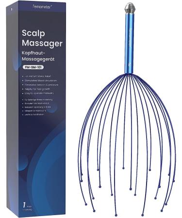 20 Fingers Scalp Stress Relax Massager Head Scratcher Massager Scalp Massager Tool 1 Pack Acupuncture Point Massager Deep Relaxation and Better Sleep - Buy Online on GoSupps.com
