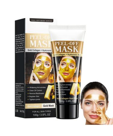 HOUSN Cleansing face mask anti-blackhead to hydrate cleanse and brighten oil control 100g of golden collagen