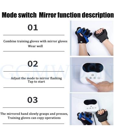 Rehabilitation Robot Gloves - Smart Chargeable Finger Training for Left Hand | Mirror Mode & Single Finger Rehab Orthotics - Buy Online on GoSupps.com