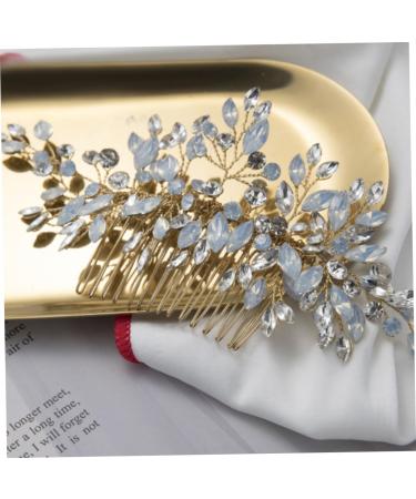 FRCOLOR Hair Accessories Headwear for Women Retro Rhinestone Bridal Headpiece Wedding Hair Clip Silver Headpiece Womens Hair Clips Decorative Hair Combs Bridal Hair Clip Decorations Veil - Buy Online on GoSupps.com