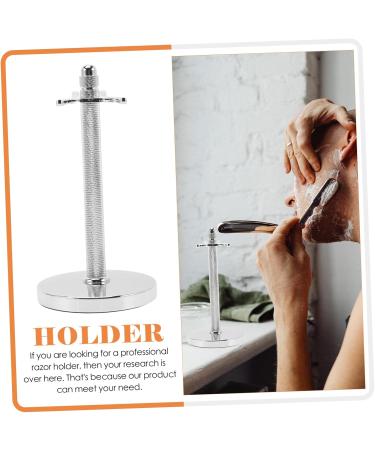 Doitool Men's Razor Holder Stand - Aluminum Alloy Shaver Stand for Travel & Bathroom Display - Buy Online on GoSupps.com