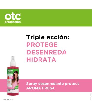 OTC Anti-Lice Leave-In Spray - Strawberry Fragrance | Moisturizing Protection for Kids - 250ml - Buy Online on GoSupps.com