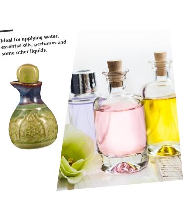 Angoily 1 Set Aromatherapy Bottle Ornament Container Mini Decor Makeup Container Empty Perfume Bottle Cruets Dispenser Ceramic Cruet Retro Soy Sauce Jar Ceramics Essential Oil - Buy Online on GoSupps.com