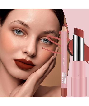 Lip Balm - Nourishing Lipstick | Waterproof Non-Sticky Matte Balm for Daily Winter Makeup Care for Women - Buy Online on GoSupps.com