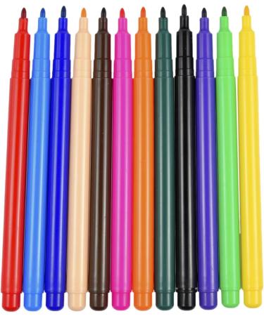 Icing Writer-12 Colors Edible Gourmet Water Cake Drawing Colors Icing Pencil Color | Cookie Decorating Color Pencil Food Grade Gourmet Pens for Coloring Writing Outlines | 6.96 Inches Long - Buy Online on GoSupps.com