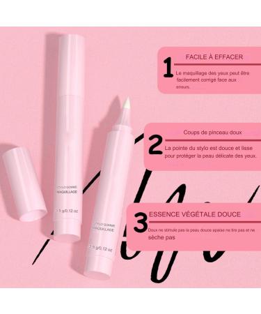  Chaies Eye Makeup Remover 0.35g Concealer Pen for Eyes | Quick-Drying Eraser for Beginners - Makeup for Lips Eyebrows Home Outdoors and Travel - Buy Online on GoSupps.com