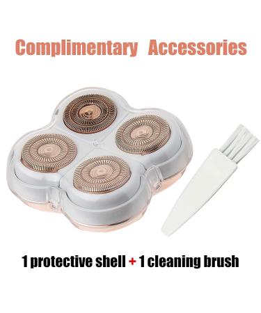 Flawless Legs Shaver Replacement Heads + Cleaning Brush | Finishing Touch Hair Remover - Buy Online on GoSupps.com