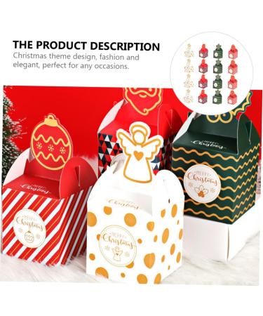 Abaodam Box Christmas Candy Box Chocolate Cases Ornament Bag Fudge Candy Case Decorate An Fruit - Buy Online on GoSupps.com