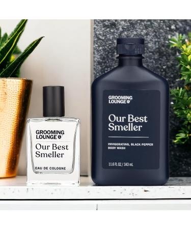 Grooming Lounge Best Smelling Kit All Natural Body Wash and Gel Signature Cologne Invigorating Black Pepper Scent Gift Set Value Kit  - Buy Online on GoSupps.com