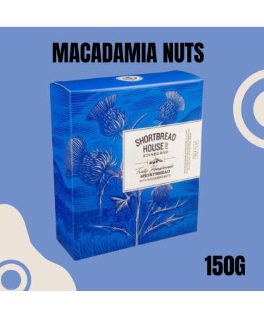 Shortbread House Biscuit Cookies Pick N Mix | Choose From 7 Flavours | Cinnamon & Demerara Dark Chocolate & Orange Macadamia Nuts Traditional Recipe - Pack of 6 X 150g - Buy Online on GoSupps.com