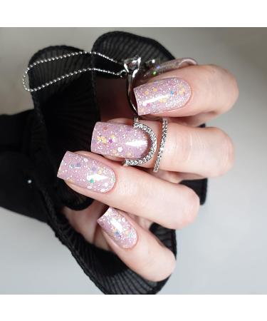 Zaubern gel4Home - Buy UV Nail Wraps & Foils Semi-Cured Gel Nails (Color Glow Cherry) - International Shipping Available - Buy Online on GoSupps.com