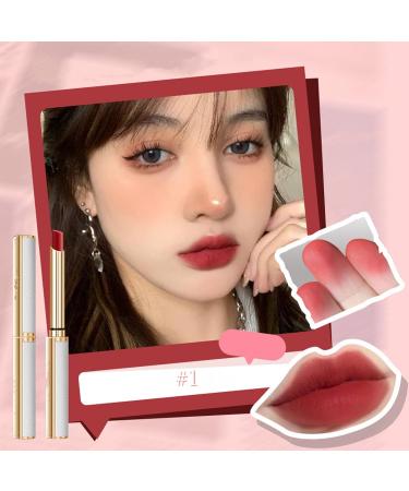 Waterproof Velvet Matte Lipstick Long Lasting - High Pigment Lipstick Set - Nourishing Nude Lip Gloss - Smooth Color - Matte Lipstick - Gift Box for Women - Buy Online on GoSupps.com