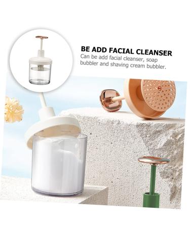 MUSISALY Chic Foaming Maker Bottle for Facial Cleanser Easy Soap Bubbler Tool for Skin Care Portable Whip Maker for Shampoo and Lotion Convenient Bath Accessory Grey - Buy Online on GoSupps.com