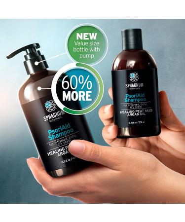 Psoriasis Scalp Treatment Shampoo | Peat Mud & Fulvic Acid Therapy | Soothes Itching & Redness | Coal Tar Free | 8.45 Fl Oz - Buy Online on GoSupps.com