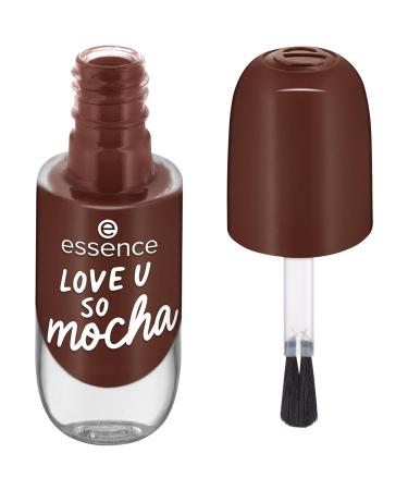 Essence Nail Coloured Gel Polish - 34 LOVE U SO Mocha | Long-Lasting Vibrant International Shipping - Buy Online on GoSupps.com