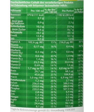 Yokebe Activated Food - Vanilla Weight Loss Drink | Gluten-Free Lactose-Free Vegetarian | Low-Calorie Protein Shake | 500g (10 Portions) - Buy Online on GoSupps.com