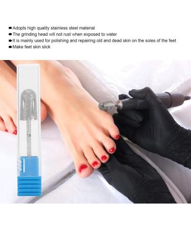 Diamond Pedicure Cone Bit | Stainless Steel Foot Nail Drill for Cracked Skin, Callus & Corns Removal | Feet Filing Tool (A2) - Buy Online on GoSupps.com