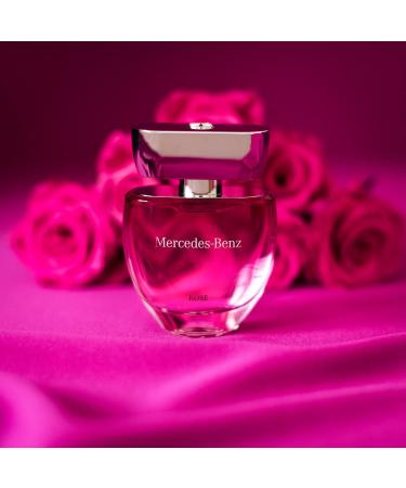 Mercedes-Benz - Rose - Professional Fragrance For Women - Elegant And Irresistible - Romantic And Stylish - Naturally Infused And Crafted - Sweet Fresh And Young - Eau De Toilette - 3 Oz 3 Fl Oz (Pack of 1) - Buy Online on GoSupps.com