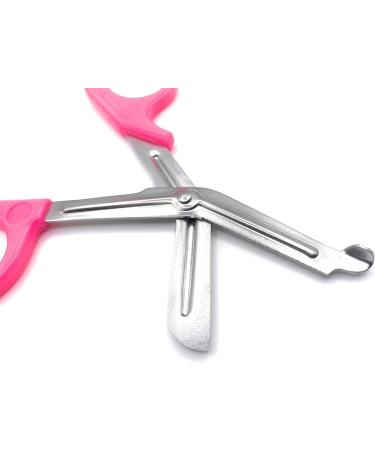 Tuff Cut 18cm Paramedic Scissors - Bright Fluorescent Pink - Multi Purpose EMT Tool - Buy Online on GoSupps.com
