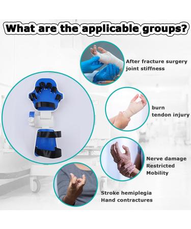 Finger Wrist Brace Training Rehabilitation Equipment Wrist Orthotics Protector Finger Orthotics Fingerboard Full Angle Training for Wrist Fracture Postoperative Stiffness - Buy Online on GoSupps.com