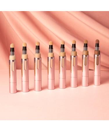 Mally Beauty Soft as Silk Powder Foundation & The Plush Pen Concealer - Fair - Hydrating Turmeric & Vitamin E Formula - Medium Coverage - Buy Online on GoSupps.com