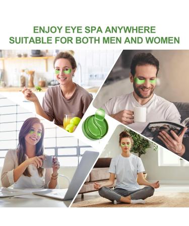 Aloe Vera Eye Pads - 60pcs Collagen & Hyaluronic Acid Masks for Dark Circles Puffiness & Wrinkles - Hydrogel Eye Patches for Tear Bags - Buy Online on GoSupps.com