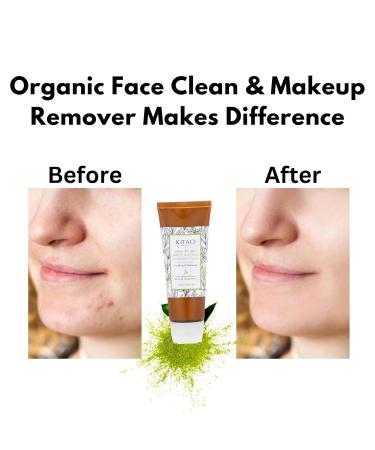 KITAO Cleansing Balm Makeup Remover - Organic & Natural Deep Clean for Eye Face Lip - 3.8 fl oz | Imported from Japan - Buy Online on GoSupps.com