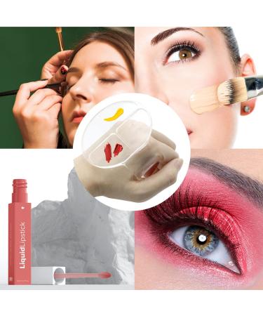 RUITASA Hand Makeup Mixing Palette with Stainless Steel Rod - Nail Art Manicure Palette - Buy Online on GoSupps.com