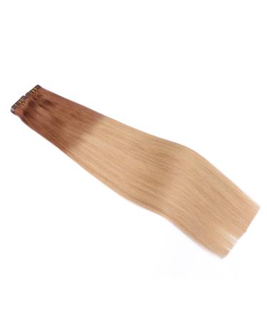 Tape In Hair Extensions #12/26 Ombre - 40cm - 100% Remy Real Hair - 30 Bricks - Tress by Novon - Buy Online on GoSupps.com