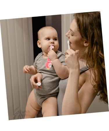 Buy Healeeved 4-Piece Children's Toothbrush Set - Soft Bristle Travel Toothbrushes with Sweet Bear Design for Toddlers | International Shipping Available - Buy Online on GoSupps.com