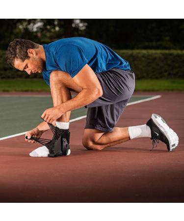Shop Breg Hinged Wraptor Ankle Brace with Speed Laces - Medium | International Shipping Available - Buy Online on GoSupps.com
