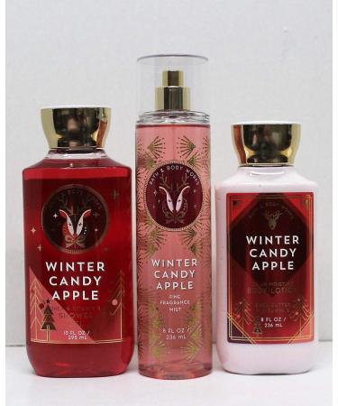 Winter Candy Apple Trio: Shower Gel, Fragrance Mist & Body Lotion - Bath & Body Works Winter 2019 - Buy Online on GoSupps.com