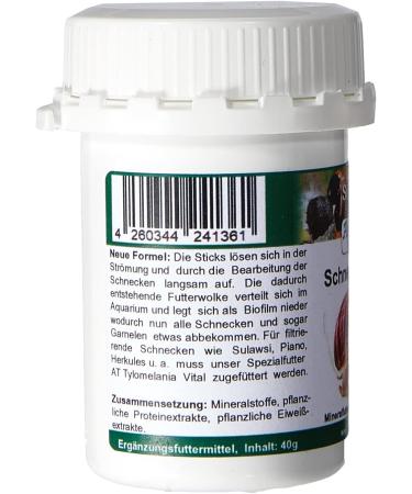 Aqua Tropica Schnecken Vital Mineral - Premium Nutrients for Healthy Aquarium Snails | International Shipping Available - Buy Online on GoSupps.com