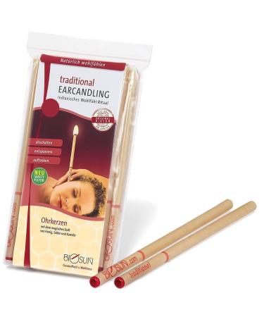 Biosun Hopi Ear Natural Candles - 10 Pairs