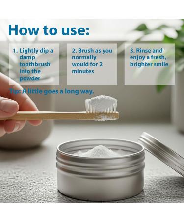 Chomp Nano Hydroxyapatite Toothpaste Powder Peppermint | Fluoride-Free Tooth Powder Plastic-Free Enamel-Friendly Oral Care - Buy Online on GoSupps.com