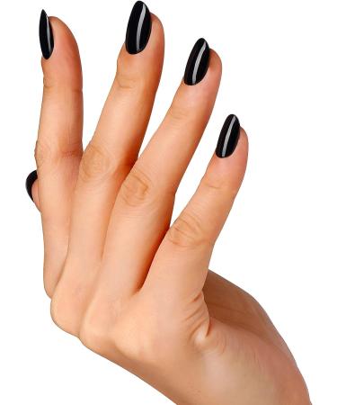 Bluesky Gel Nail Polish Jet Black A021 Long Lasting Chip Resistant 10 ml (Requires Drying Under UV LED Lamp) Black 10 ml (Pack of 1) - Buy Online on GoSupps.com