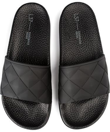 L37 Handmade Women's Slippers | Black Beach & Bath Shoes | Indoor/Outdoor Slide Sandals (37 EU) - Shop Now! - Buy Online on GoSupps.com