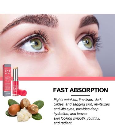 Retinol Eye Stick for Dark Circles Reduces Fine Lines and Dark Circles Under Eye Cream Eye Balm Stick for Women Retinol Eye Stick Eye Cream for Puffiness - Buy Online on GoSupps.com