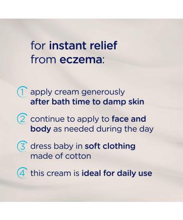 Dove Baby Eczema Care Soothing Cream 5.1 oz | Gentle Relief for Baby's Skin - Buy Online on GoSupps.com