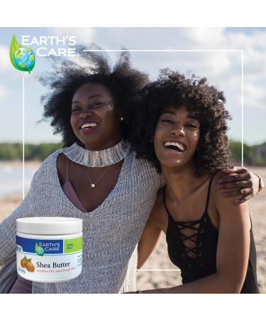 Earth's Care 100% Pure Shea Butter 6 oz | Natural Moisturizer for Skin & Hair - Buy Online on GoSupps.com