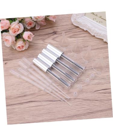 Outanaya 4pcs Eyelash Brush Tube Lip Gloss Tubes Mascara Wands and Tubes Eyelash Growth Oil Containers - Buy Online on GoSupps.com