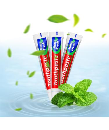 200 Tubes Bulk Travel Size Toothpaste - Mini Peppermint 0.35oz for Hotels Guests Charity & Homeless Support - Buy Online on GoSupps.com