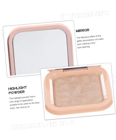 Mikinona Highlighter Powder for Makeup Face Powder Compact Face Highlighter Glitter Makeup Highlighter Powder Makeup Glitter for Makeup Women Makeup Pan Compact Powder Makeup Body Makeup - Buy Online on GoSupps.com