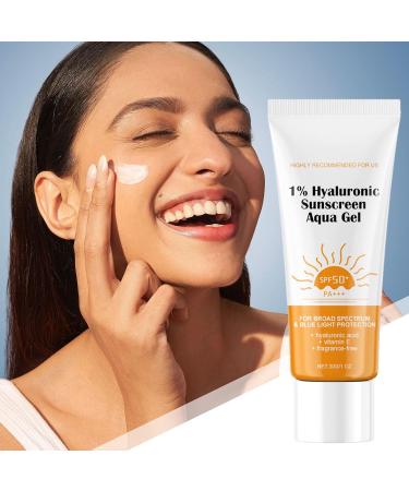 WJnflQN SPF SunscreenLightweight Sunscreen 30g Moisturizing Lotion Waterproof Natural for Daily Use Travel Sports Makeup and Outdoor Activities - Buy Online on GoSupps.com