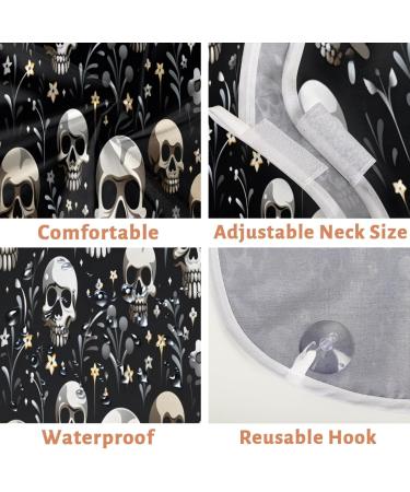 Buy Halloween Skull Beard Bib Apron - Ultimate Beard Hair Catcher for Men | Perfect Gift for Dad & Husband | Fast International Shipping - Buy Online on GoSupps.com