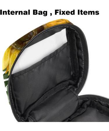 Shop Sunflower Ladies Napkin & Storage Bag - Portable Period & Breastfeeding Pillow Holder for Women & Teens - Buy Online on GoSupps.com