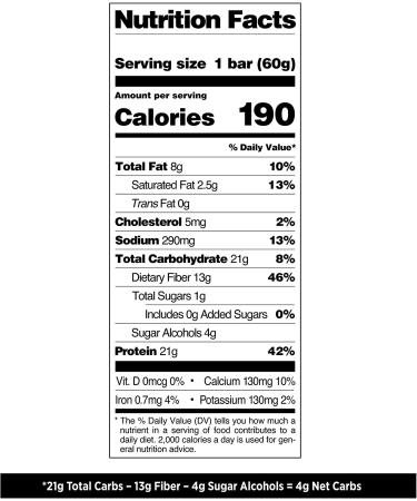 Quest Protein Bar - Cookies & Cream | High Protein Snack | 1 Bar - Buy Online on GoSupps.com