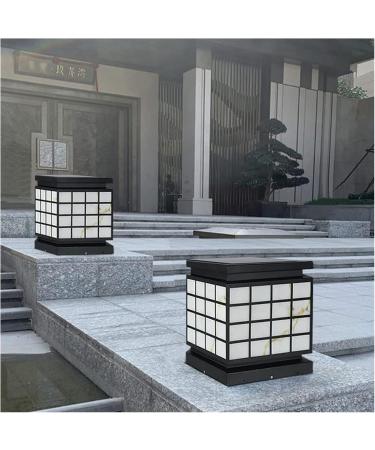 Courtyard Light Solar Outdoor Lamp Post Lights Square Waterproof Exterior Lantern Lighting Fixtures Garden Patio Yard Pathway Driveway Landscape Path Lights (Size : 32 * 32 * 28cm) () - Buy Online on GoSupps.com