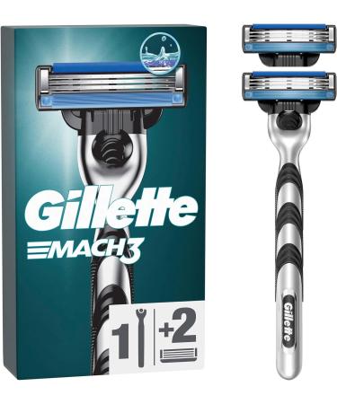 Buy Gillette Mach 3 Razors 2UP - Premium Shaving for Men | Fast International Shipping - Buy Online on GoSupps.com